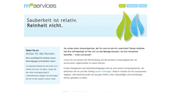 Desktop Screenshot of m2-services.ch