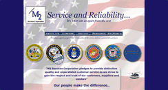 Desktop Screenshot of m2-services.com