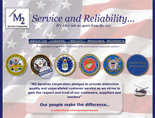 Tablet Screenshot of m2-services.com